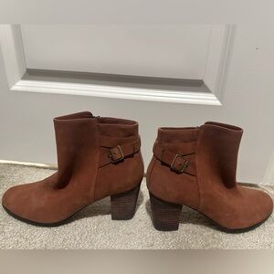 Cole Haan Brown Booties, Size 10.5